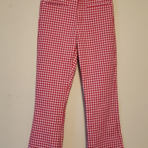 Zara Pants - Zara Kids Red and White Checkered Pants